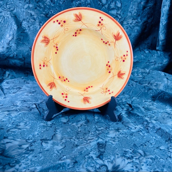 Fitz and Floyd Del Vino Grapevine Salad Plate - Picture 5 of 7